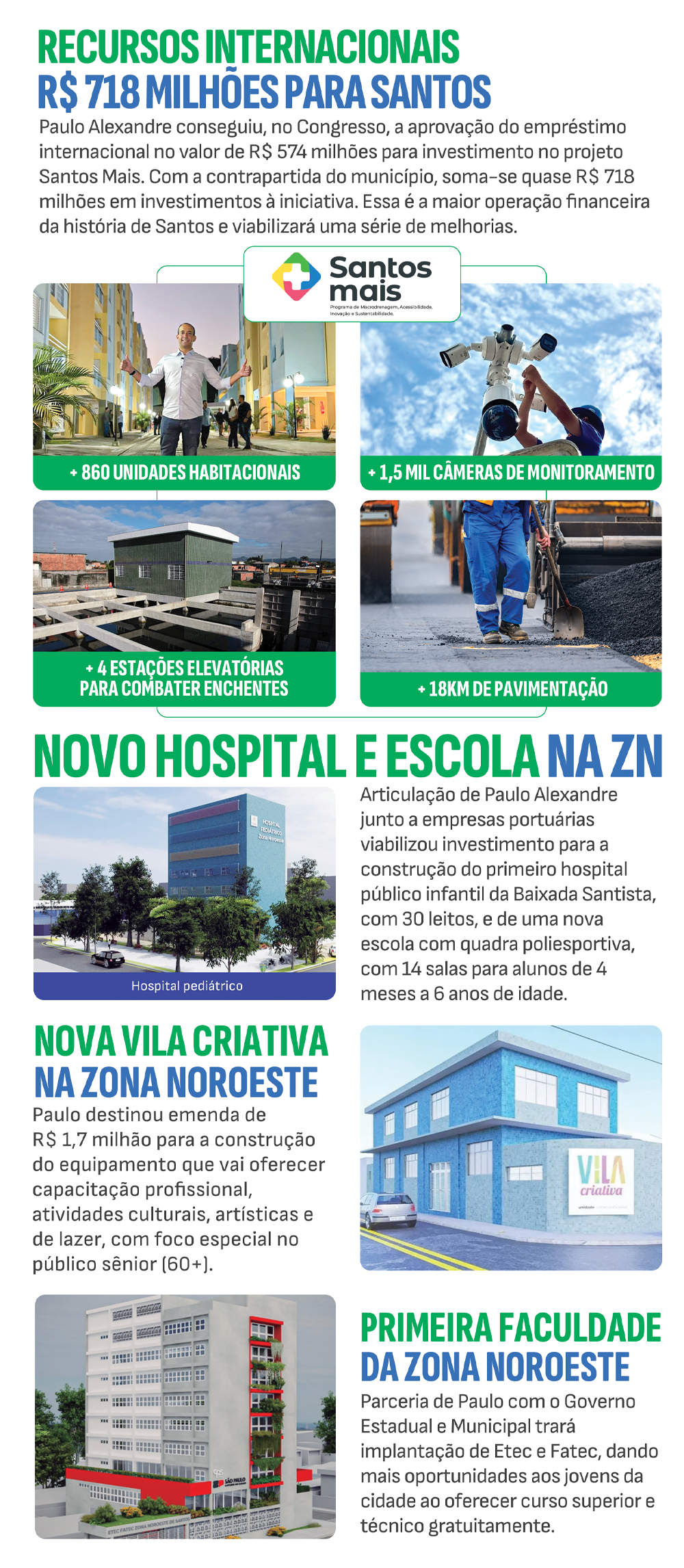 O que o deputado fez pelos Morros de Santos?