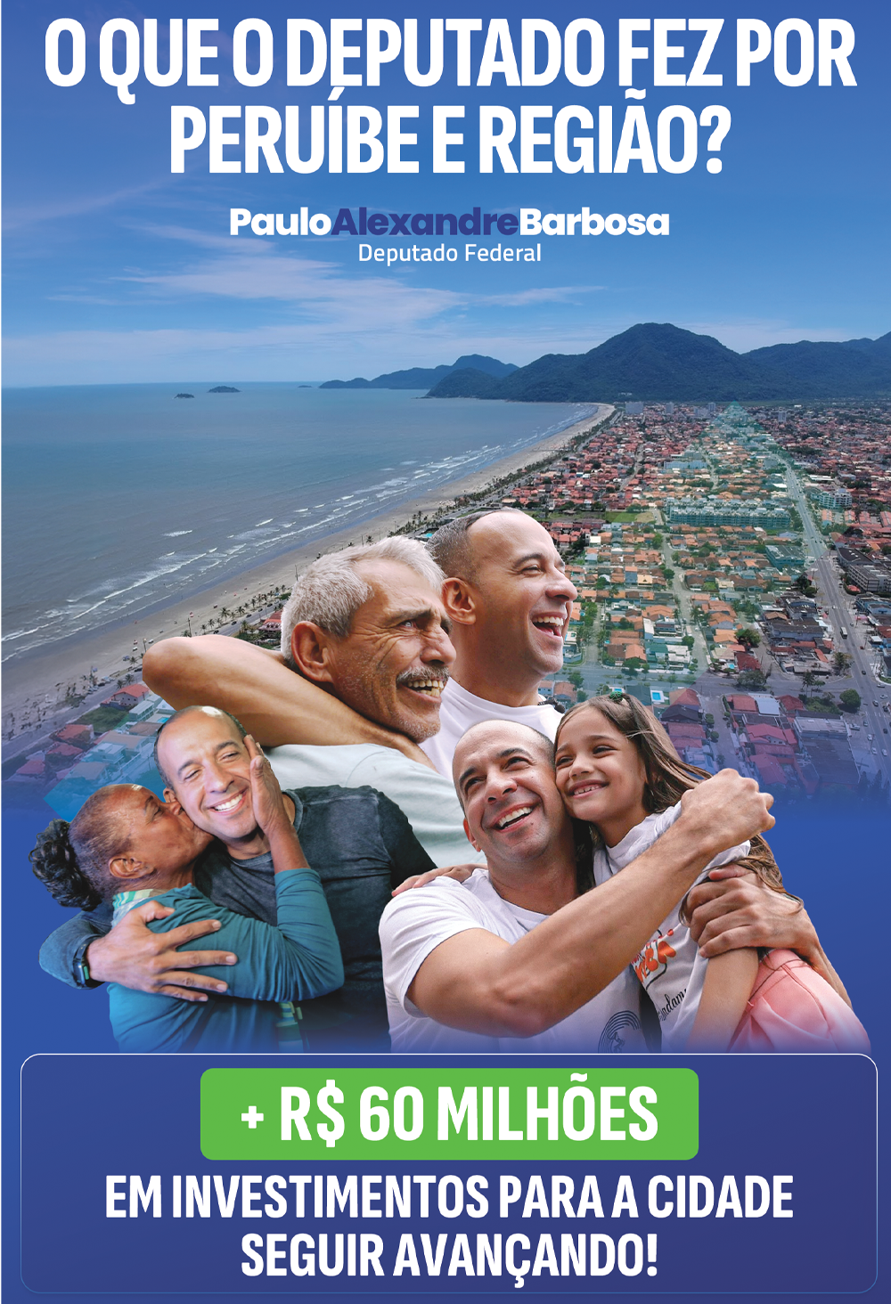 O que o deputado fez por Peruíbe?