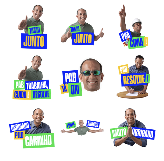 preview dos stickers