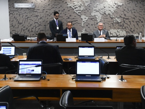 Paulo Alexandre Barbosa toma posse da Comissão de Controle das Atividades de Inteligência, que solicitou quebra de sigilo de relatórios sobre os atos golpistas