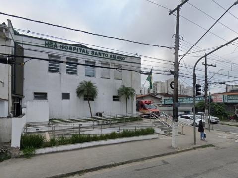 Hospital Santo Amaro, em Guarujá