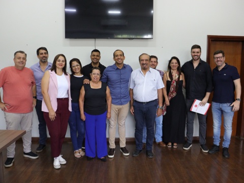 Prefeito recebe o deputado federal Paulo Barbosa