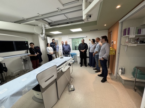 Paulo Alexandre visita Santa Casa de Bragança Paulista após destinar R$ 300 mil para custeio da instituição