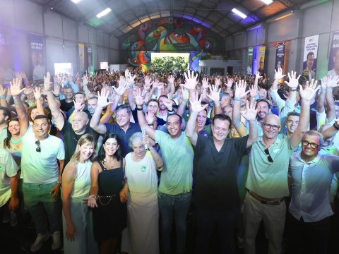 Paulo Alexandre reafirma alinhamento com Tarcísio em evento de filiação ao PSD com mais de 2 mil pessoas 