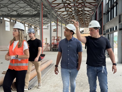 Deputado Paulo Alexandre Barbosa anuncia entrega do Armazém 3 do Parque Valongo em julho
