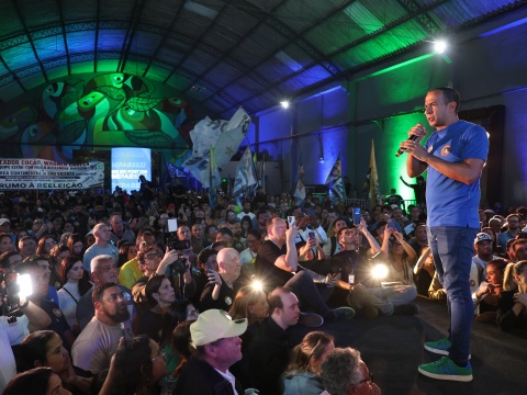 Paulo Alexandre Barbosa na largada da campanha
