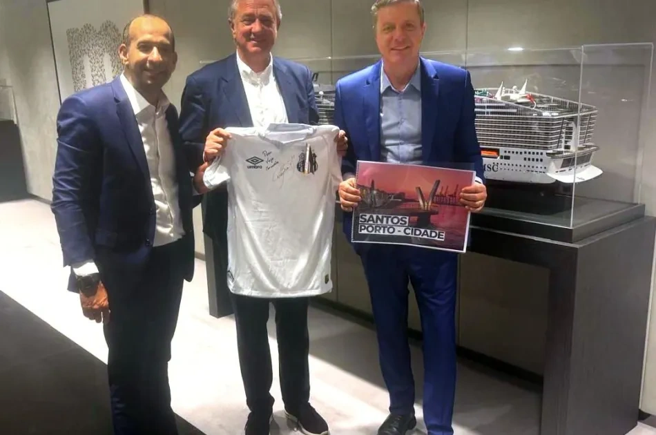 Em Genebra, Paulo Alexandre Barbosa inicia missão internacional com foco em ampliar investimentos no Porto de Santos