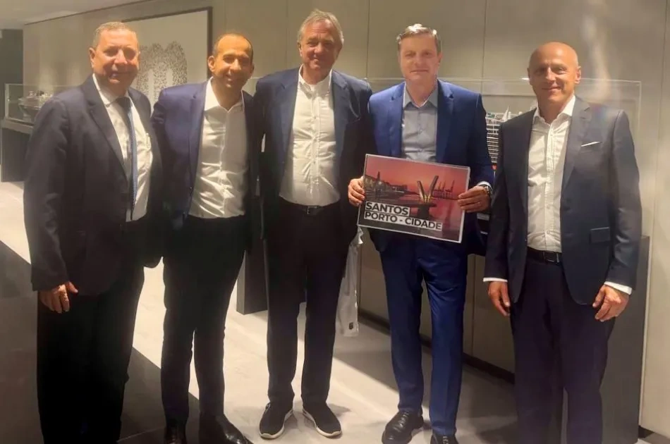 Em missão internacional, Paulo Alexandre Barbosa articula aumento de investimentos e tecnologia para a Baixada Santista