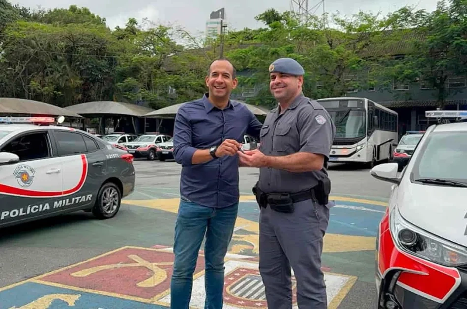 Paulo Alexandre Barbosa entrega novas viaturas para fortalecer a segurança na Baixada Santista e no Vale do Ribeira