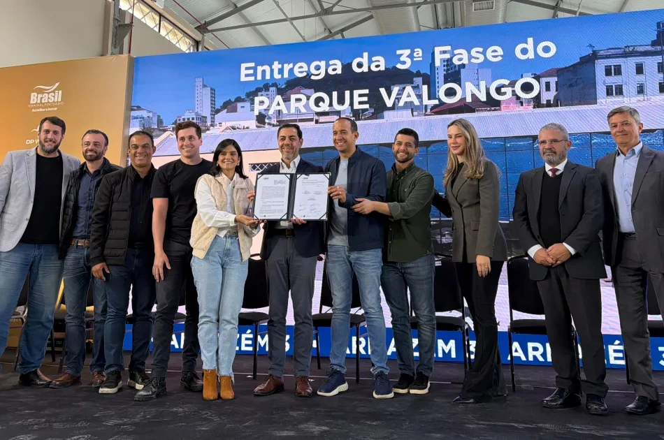 APS entrega Armazém 3 do Parque Valongo e anuncia nova etapa da revitalização com marina, Casa de Pedra e Armazém 2