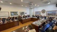 Reunião sobre o túnel Santos-Guarujá contou com o deputado Paulo Alexandre Barbosa e outras autoridades